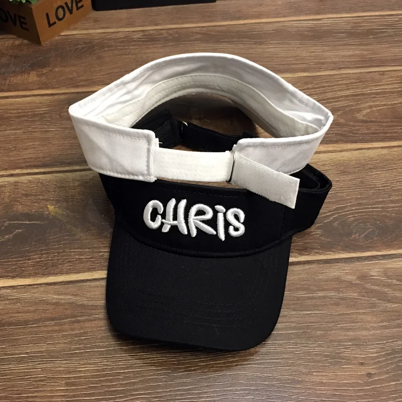 Wholesale Custom cotton Printed Outdoor ventilation Beach Adjustable Sun Cap Quick Fast Dry Visor Hats For Men