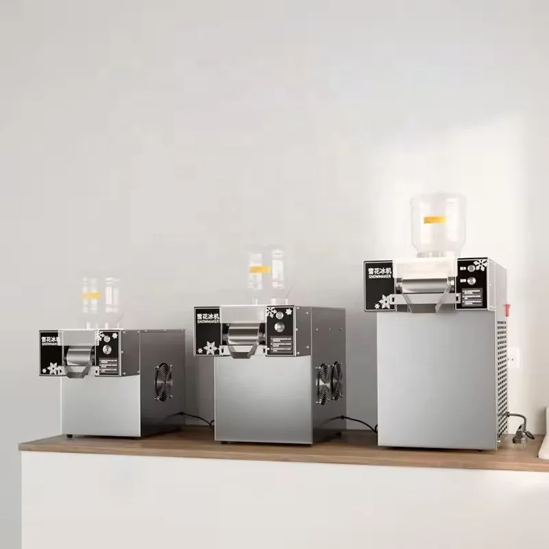 High Quality 60KG/Day bingsu snow ice machine stainless steel edible snow ice maker machine