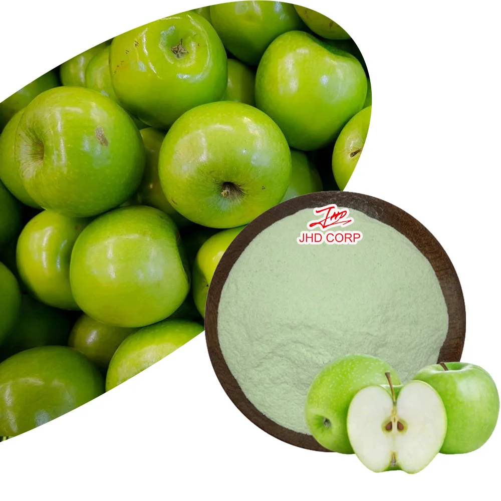 USA / EU Warehouse Wholesale Water Soluble Natural Green Apple Fruit Juice Powder