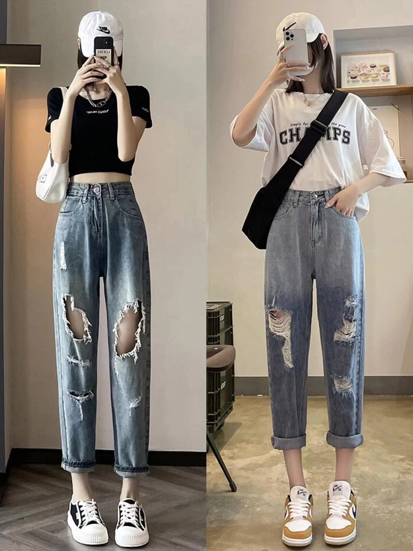 2024 Wholesale Direct Sales of New Jeans Solid Color Slim Fit Jeans for Foreign Trade in Japan and South Korea
