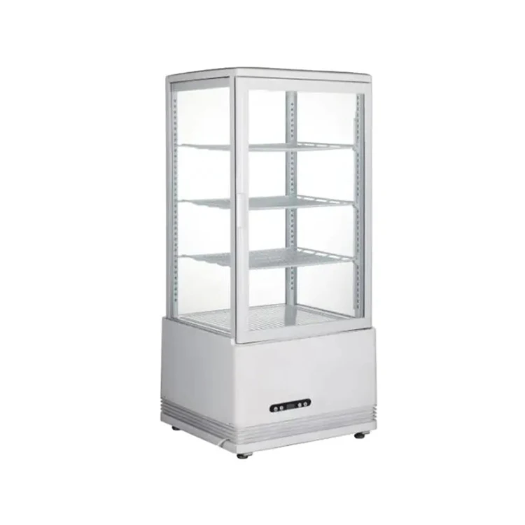 Upright Glass Door Beverage Fridges Commercial Display Open Refrigerator For Vegetables And Fruits