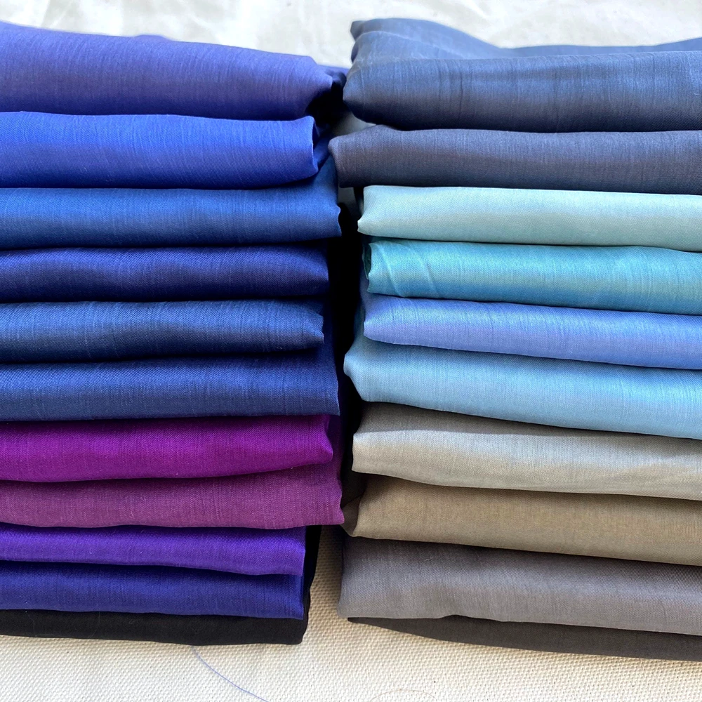 2025 Wholesale Tencel Linen Garment Fabric Designer Fabricbreathable  comfort Tencel74%  Linen26%