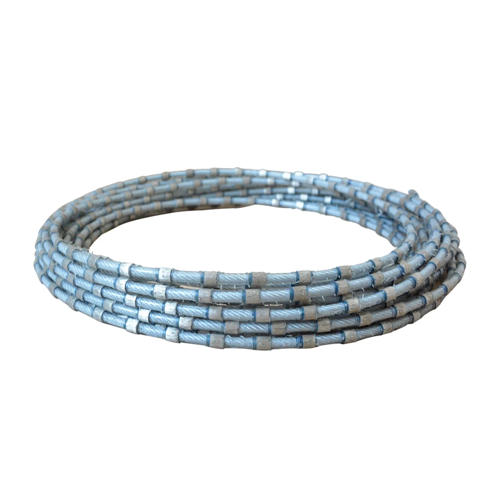5.3mm 7.3mm granite marble cutting mini diamond multi wire saw rope for
