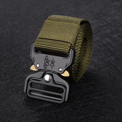 Man Tool Belts Camp War Army Heavy Duty Military Edc Customize Nylon Webbing Tactical Belt