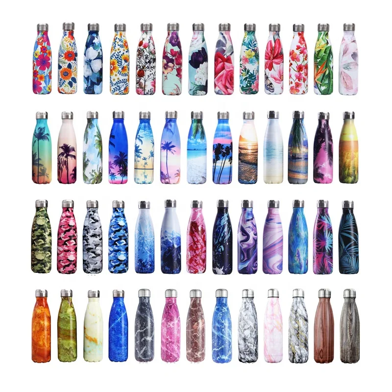 Wholesale Engravable Insulated Stainless Steel Cola Shaped Water Bottle with Custom Logo