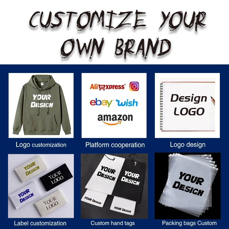 Wholesale 500gsm High Quality Oversized Pullover Hoodie for Men Women Fleece Fabric with Wool Design Lining Printed Pattern