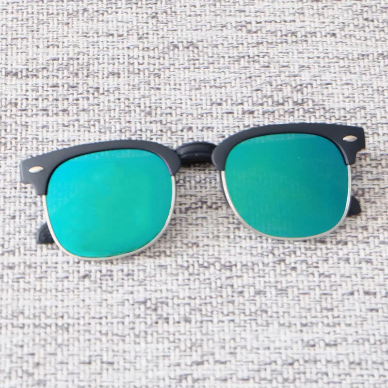 Boys New Sun Glasses Colorful Mirror Lenses Kids Shades Trendy Sunglasses Children UV400 Factory Wholesale Price
