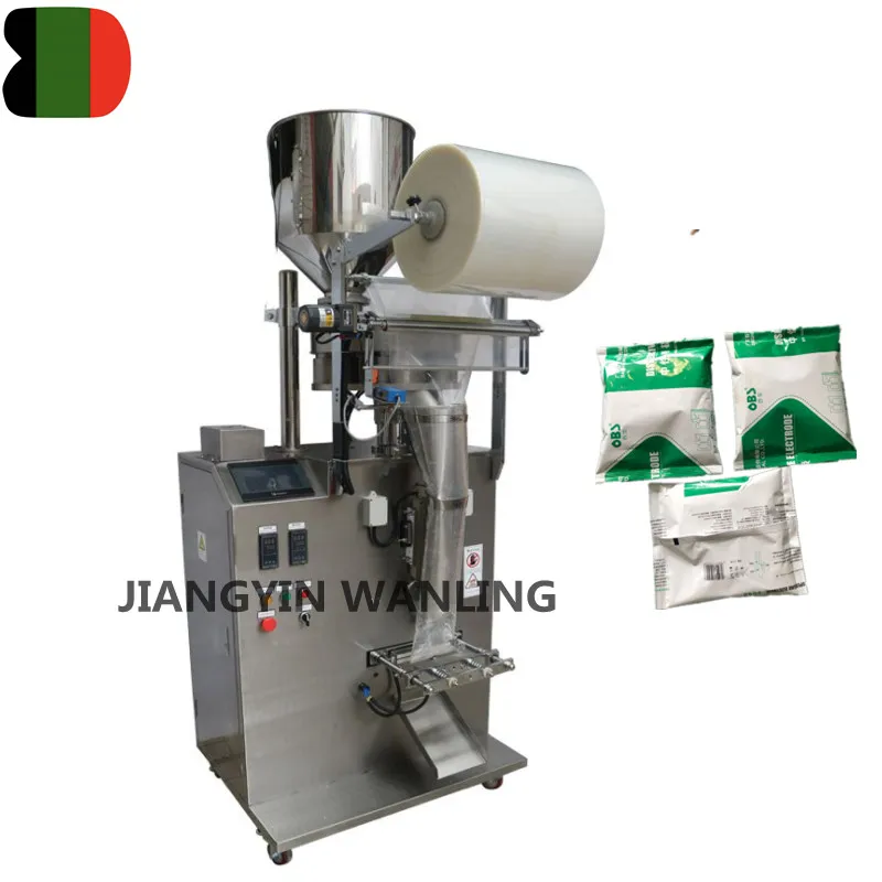 WLB full automatic pineapple chunks chocolate honey powder camu quinua packing package machine price