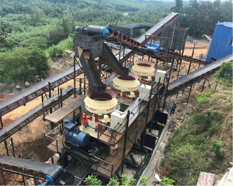 
Quarrying Stone Machine Cone Crusher Hydraulic Machinery Series Widely Used In Rock Stone Fine Crushing and Supper Fine Crushing 