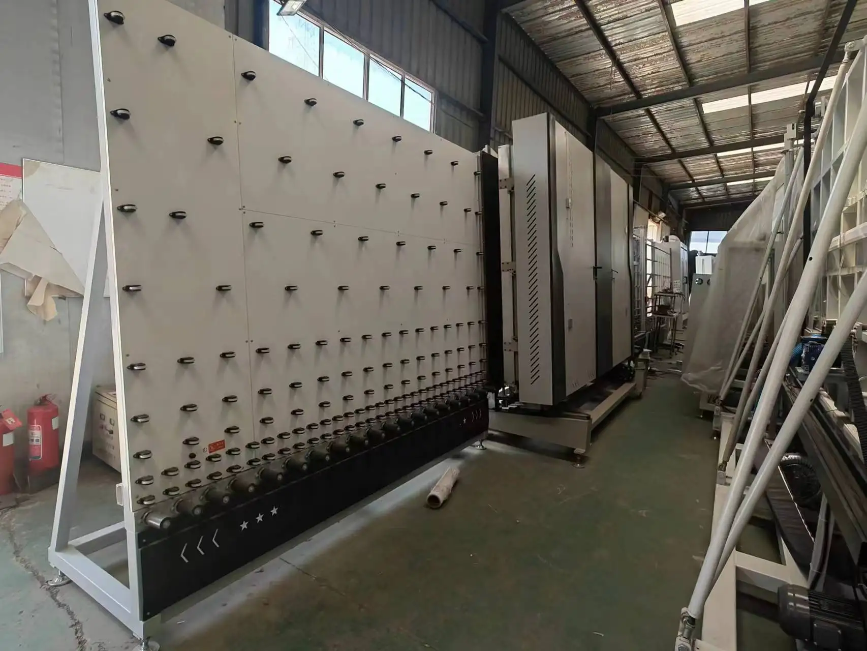 2.5 M X 3.5 M Automatic CNC Double glazing glass machine vertical production line