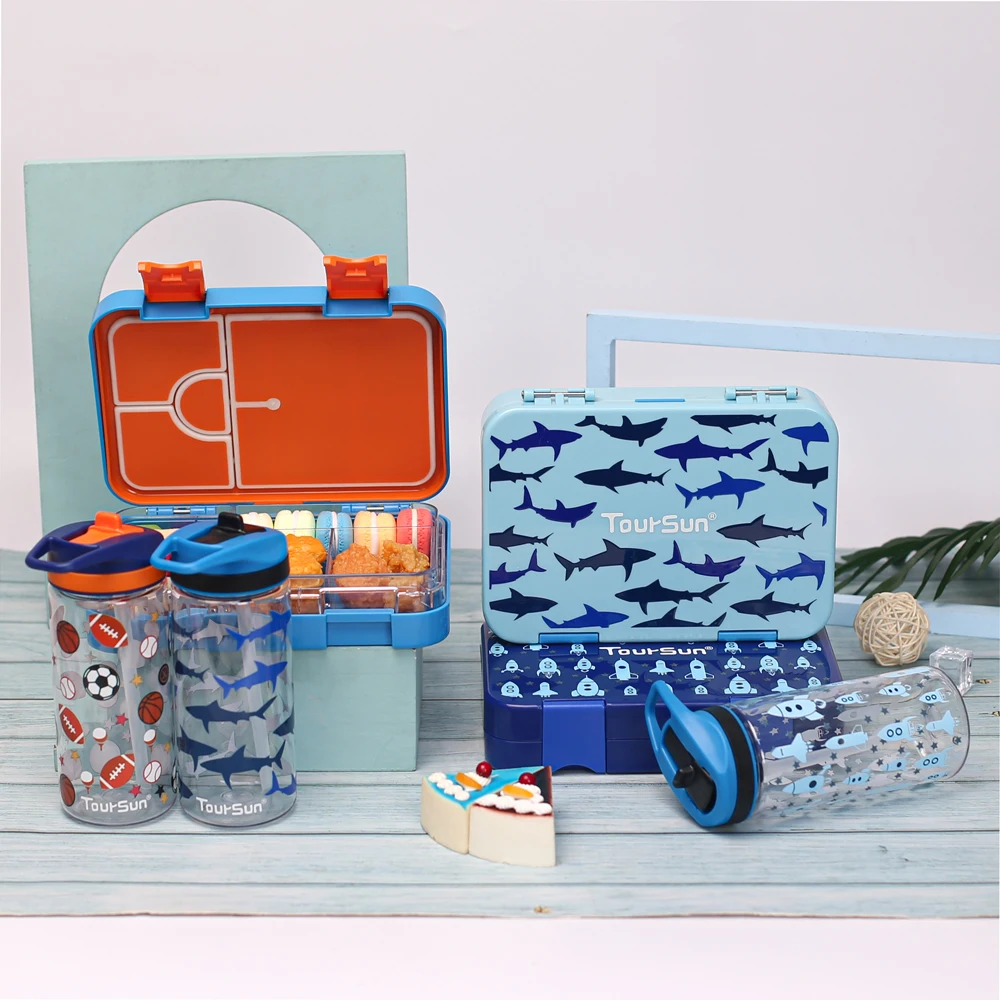 Custom Leakproof BPA free kids Leak-Proof  Lunchbox kids Insulated lunch box school Bento Lunch Box back to school 2023