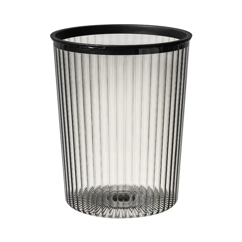 High Quality Hotel Supplies Dustbin Washroom Transparent Living Room Household Goods Dustbin
