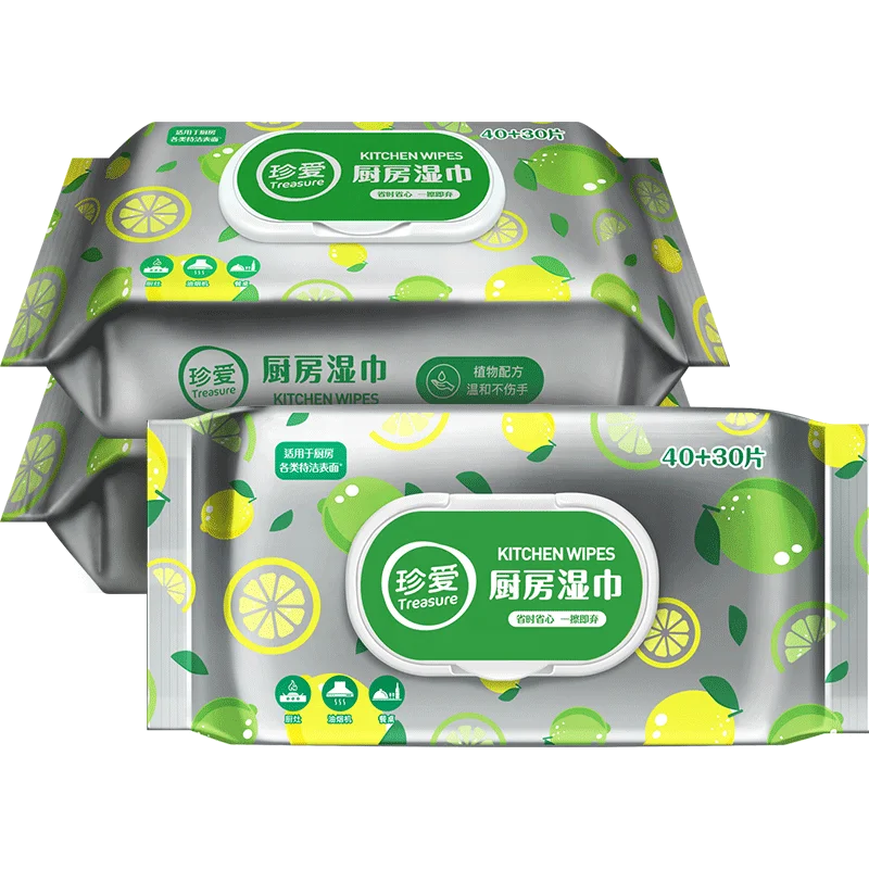 CF21 Treasure Wet Wipes Kitchen Wipes Household Cleaning Wipes
