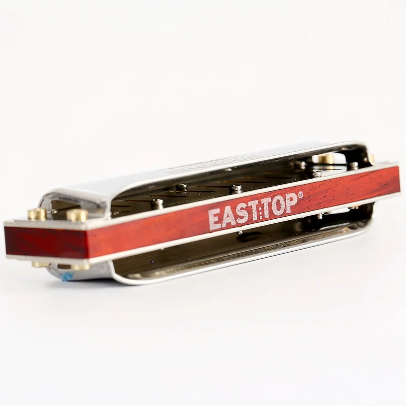 East top 10 Hole Professional Wood Comb Blues Harp Diatonic Mouth Organ For Players(PRO30)