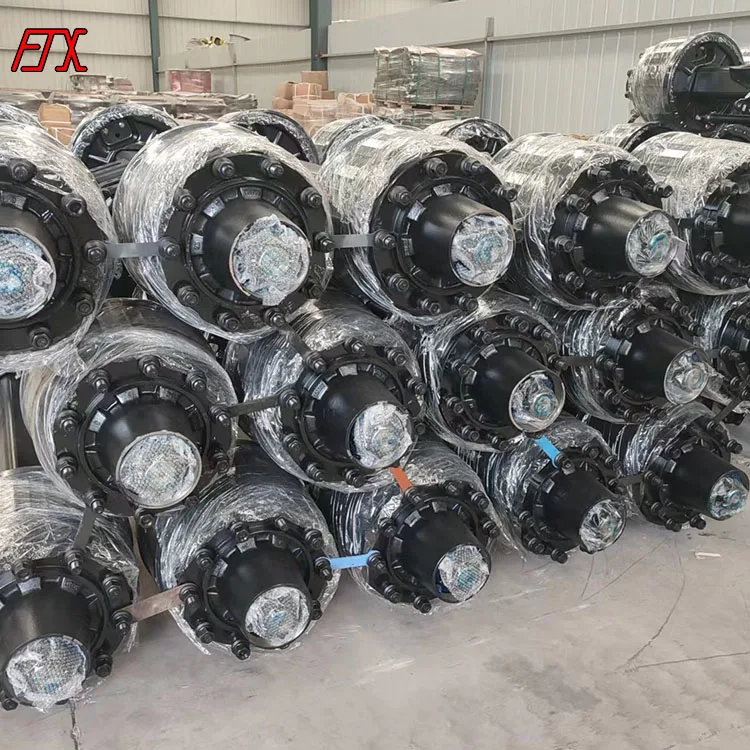 Semi-trailer Accessories12tons Bpw Axle 16t Axle Suitable For 2/3/4 Axle Mechanical Suspension
