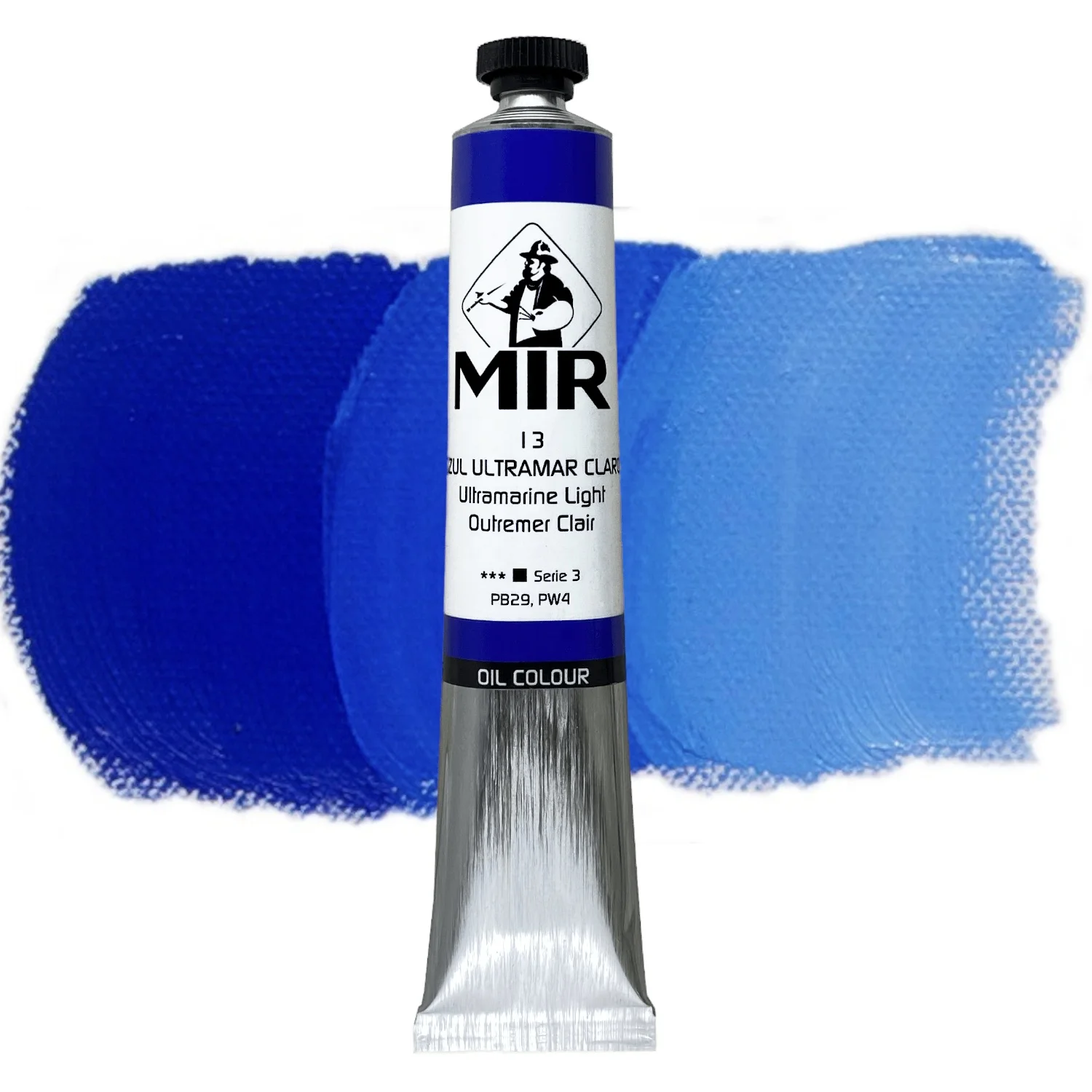 Ultramarine Light Extrafine Oil Paint 60ml Tube for Fine Art Crafts and DIY for Canvas Painting