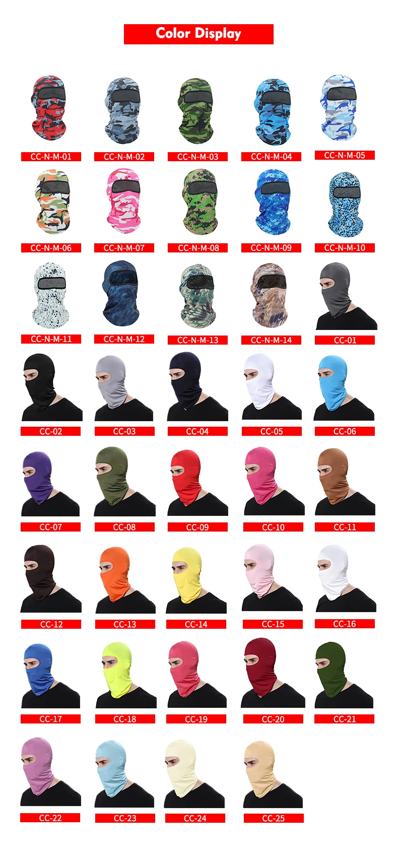 39 цветов маска для лица с логотипом на заказ спорта открытом воздухе вязаная все лицо лыжного велосипеда мотоцикла шапки