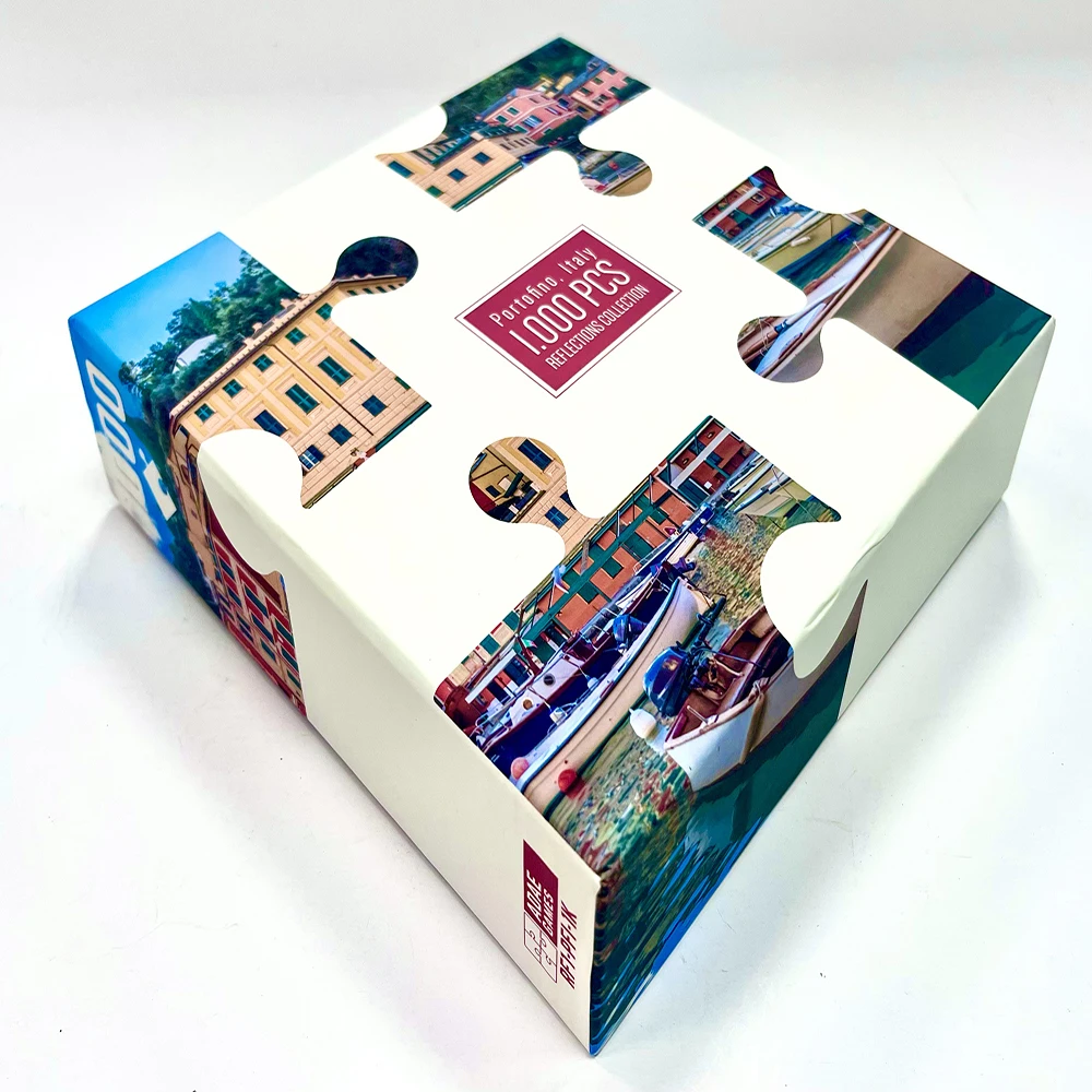 OEM Factory Professional Jigsaw Puzzle Printing 1000 pieces Puzzle Board Game Custom Paper Jigsaw Puzzle for Family Games