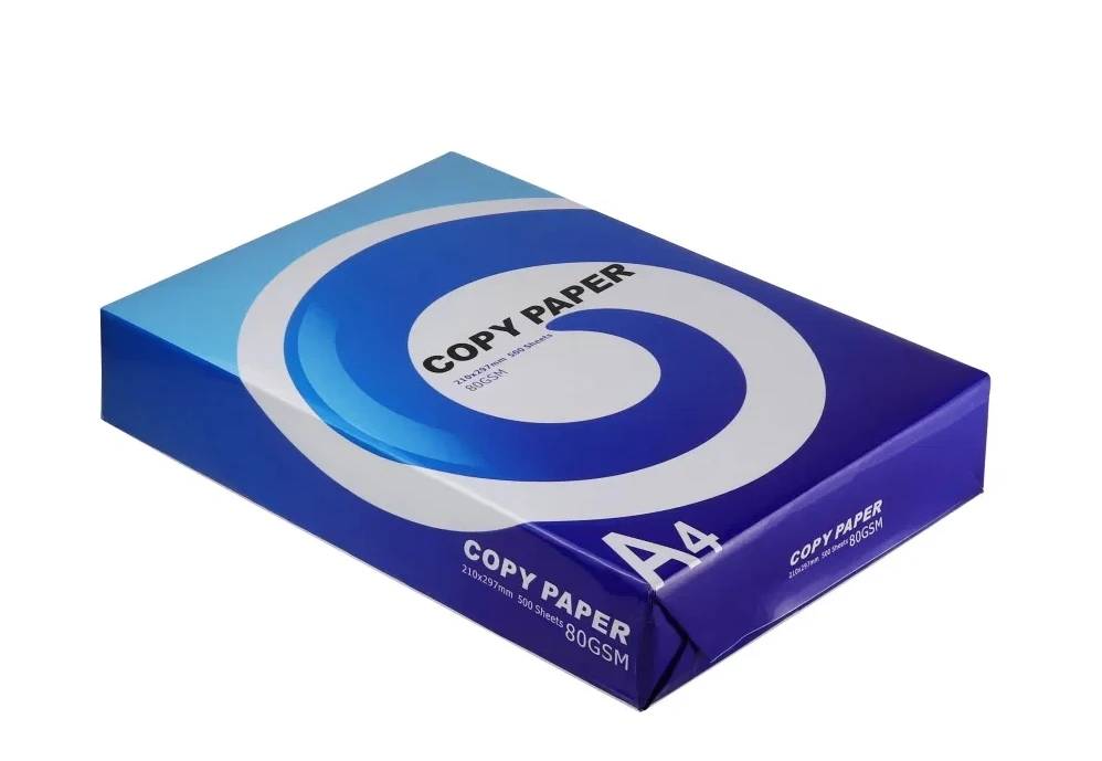 100% Wood Pulp Printing Paper A4 Size White 80g A4 Paper