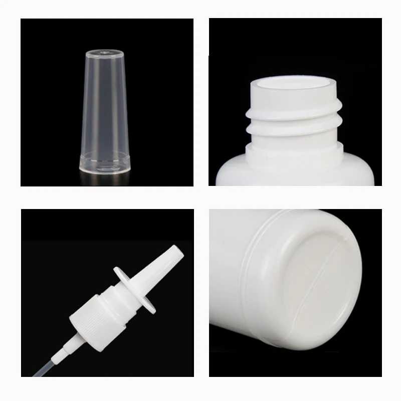High quality tanning nasal spray 10ml 20ml 30ml HDPE Plastic Empty Nasal Spray Bottles