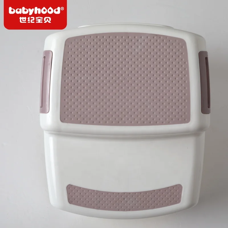 home indoor bathroom plastic stable children kids baby Slip Resistant Dual/2 /two Step stool for boys girls toilet training