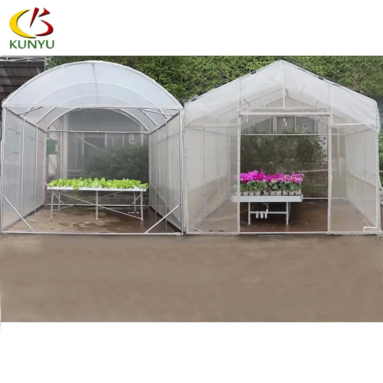 
Top sell agricultural equipment low tunnel garden greenhouse 