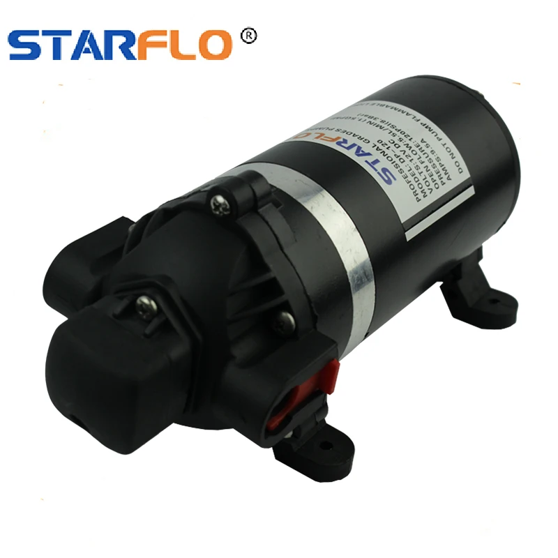 STARFLO 12V 120psi high pressure mini portable waterjet electric water pump self priming high pressure water pump