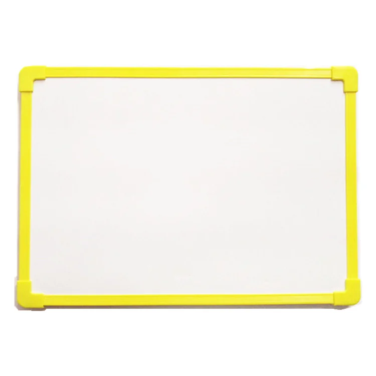 Customized Magnetic Dry Erase Board with Plastic Frame, Children Dry Eraser Writing Board