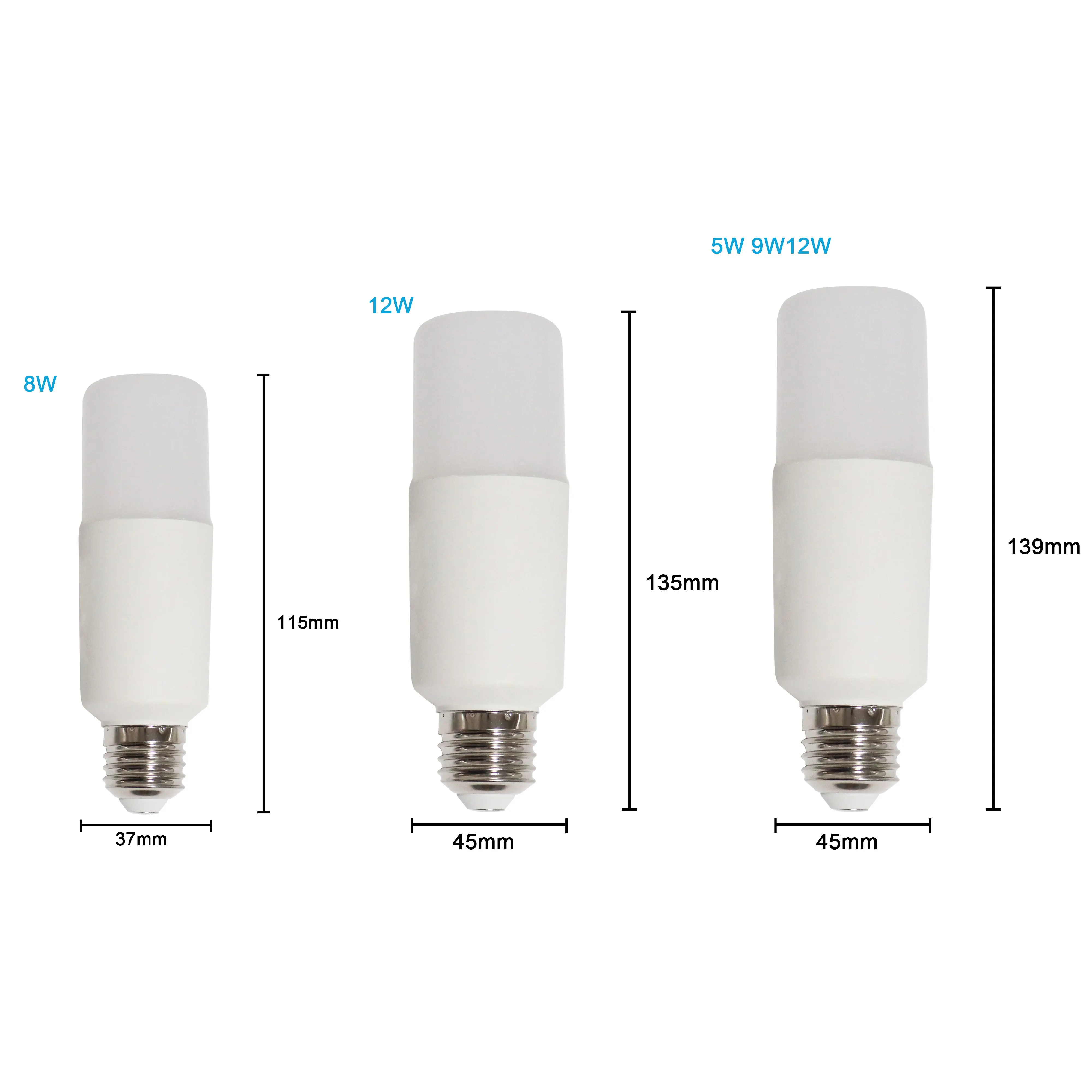 Europe Australia Standard Warranty 5-Year SAA Custom 5W 8W 9W12W E27 DIMMABLE LED light Lamp with certification SAA CE Rohs