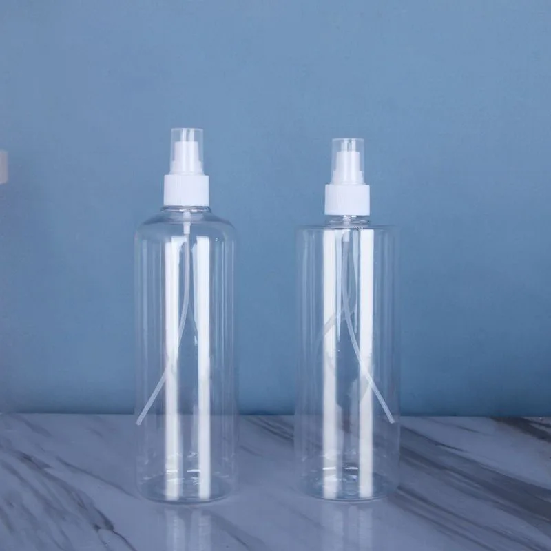 Good cheap 100ml 200ml 500ml  trigger spray bottle clear pet plastic mist spray bottle
