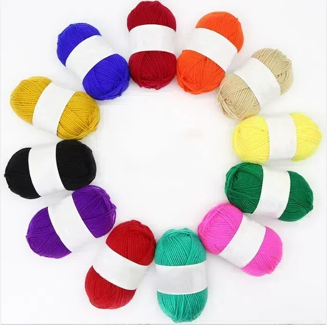 Charmkey cross ball Wholesale 100% acrylic thread yarn for Hand Knitting for crochet