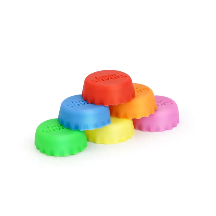 Silicone Rubber Bottle Caps Reusable Beer Caps for Home Brewing Beer Soft Drink Wine Bottle Beer Bottle