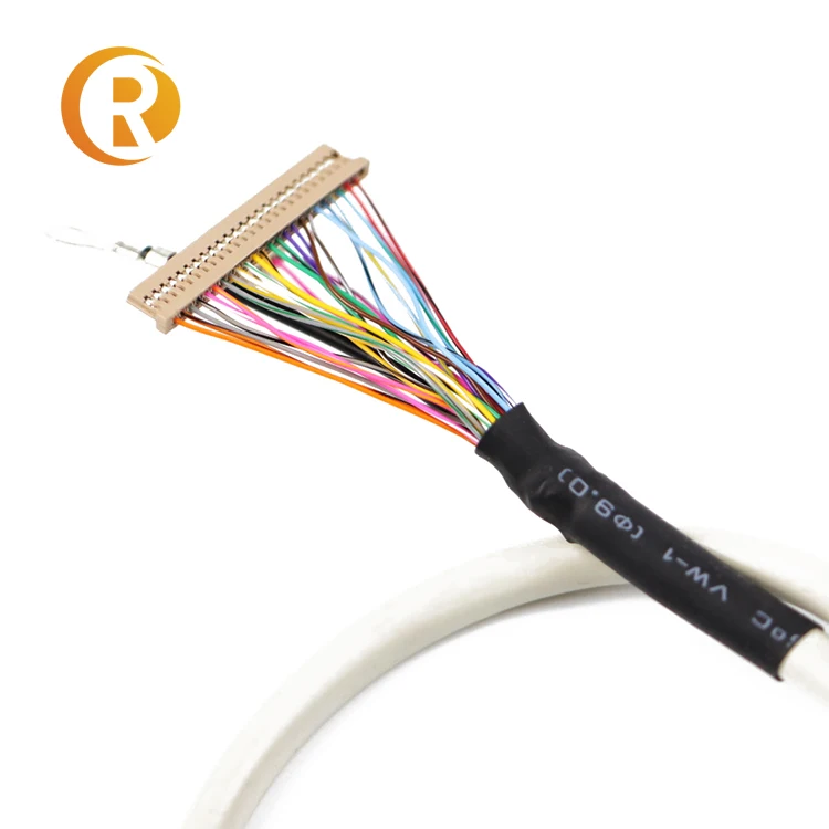 factory customized 1-51pin multi-coax  lvds cable