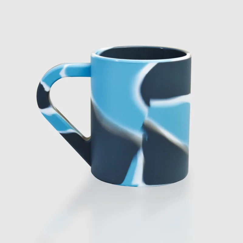 Silicone Coffee Travel Mug 12 oz Tea Kids Mug Unbreakable Coffee Cups With Handle for Coffee, Tea, Cocoa, Milk