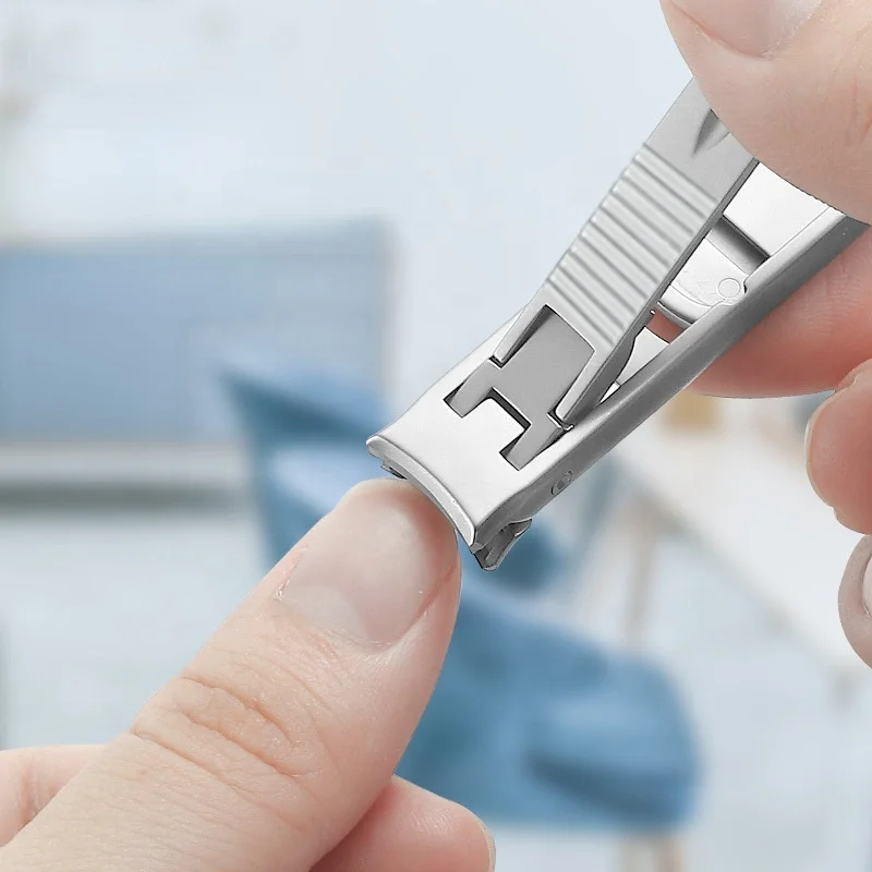 tiktok hot selling 2022 portable folding nail scissors professional double-head dual-use stainless steel nail manicure tool