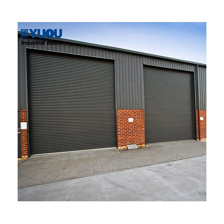 Hurricane Windproof Roller Shutter Roll Up Door For Industrial warehouse