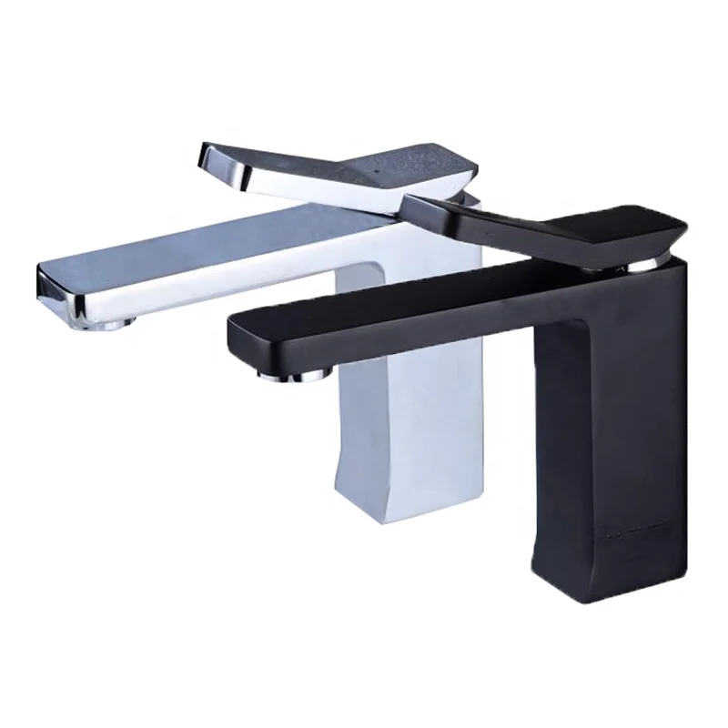 Sanitary Ware One Hole Single Handle Brass Chrome Hot And Cold Water Mixer Tap Brass Bathroom Hand Wash Basin Sink Faucet Mixer