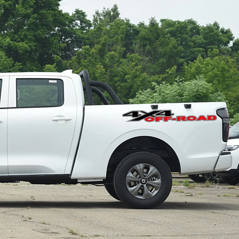 2pcs 4X4 Road Car Stickers For Ford F150 Chevrolet Silverado GMC Sierra Dodge Ram Isuzu Dmax Pickup Decor Decal Graphics