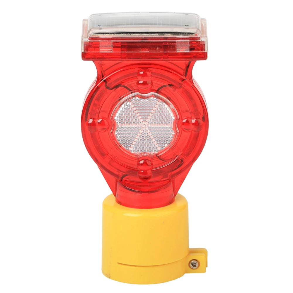Solar warning light solor powered