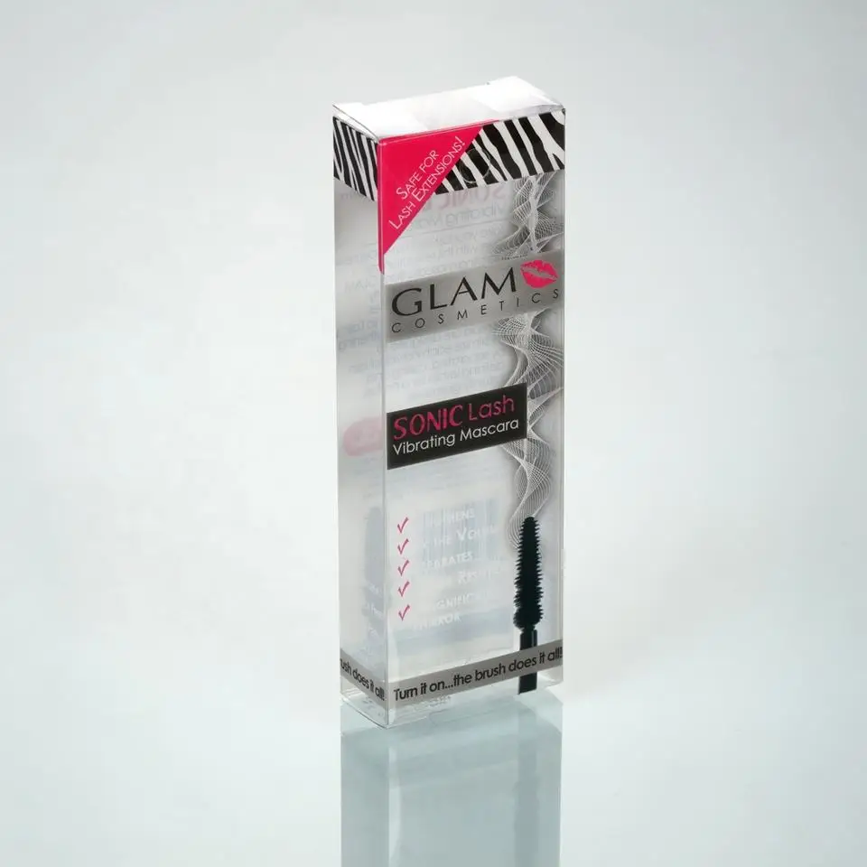 Custom Plastic Skin Care Products Set Packaging Cosmetic Gift Box Clear PET Boxes Foldable pack