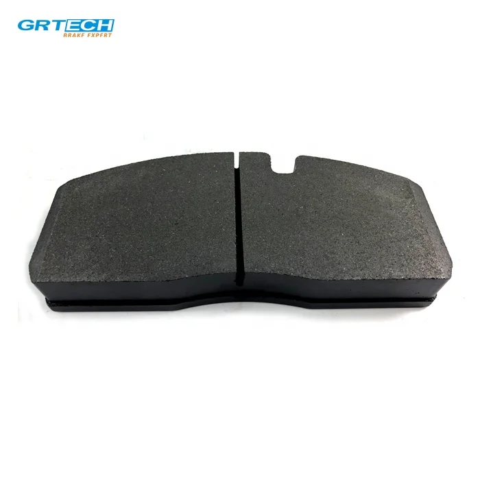 WVA 29195 good performance standard size ceramic bus trailer brake plate brake pads for truck