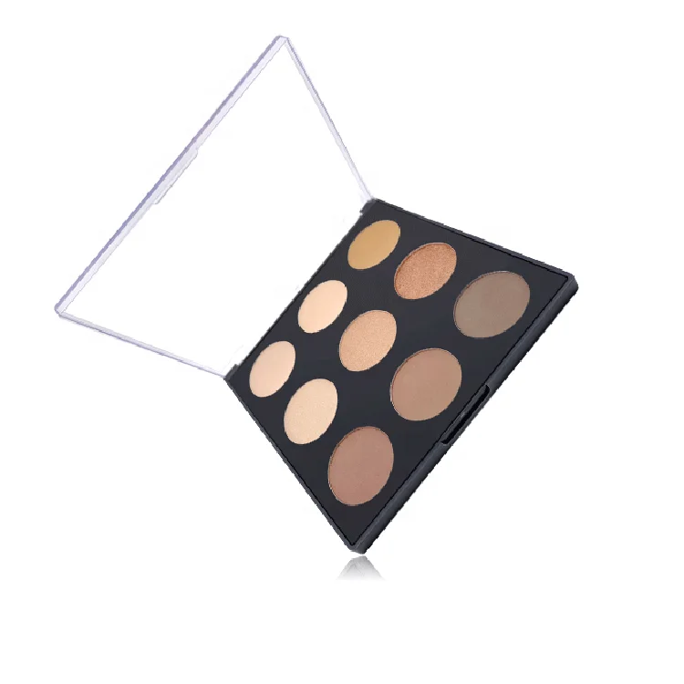 Wholesale custom fashion eye beauty makeup 9colors  cosmetics eyeshadow palette