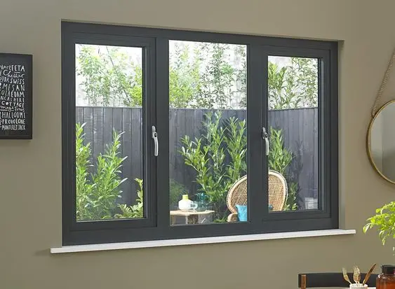 Customized Storm-proof Aluminum Alloy Windows Double Tempered Glass Inward Outward Open Casement Window for Sale