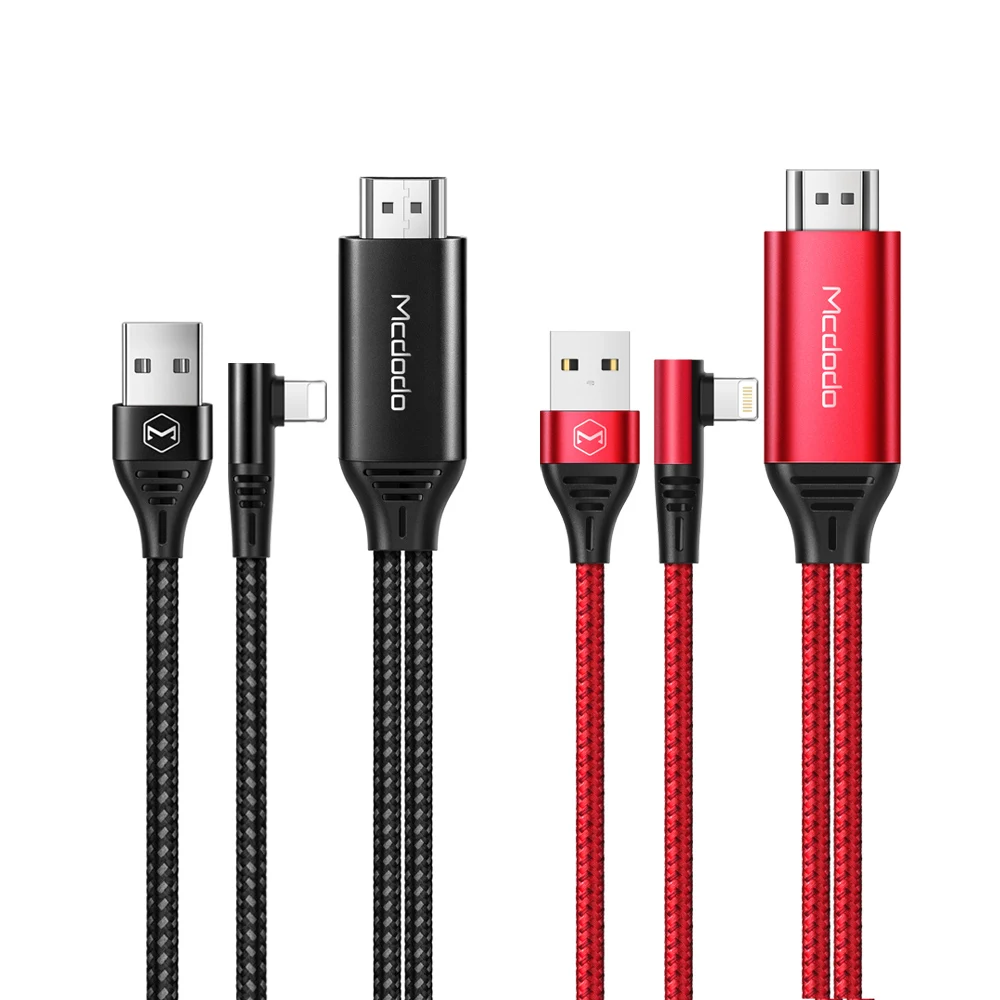 Mcdodo lightn ing 8 pin к HD MI кабель 1080P HDTV Видео кабель для iPhone для Macbook