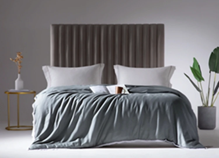 New Duvet lyocell Covered Summer 0.55Kg A1 Comforter Luxury Soft Bedding Adult 100% Silk quilt bedding set