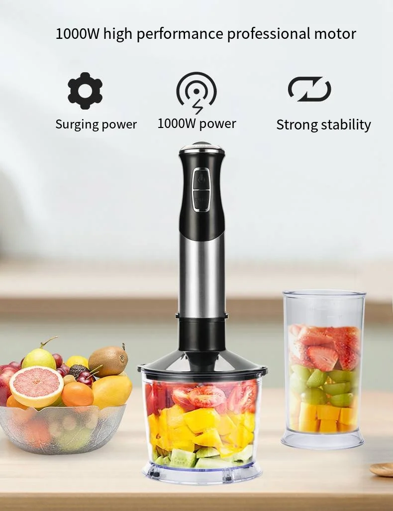 4 in 1 multi-function Variable Speed Hand Blender Mixer for Kitchen Home stand mixer