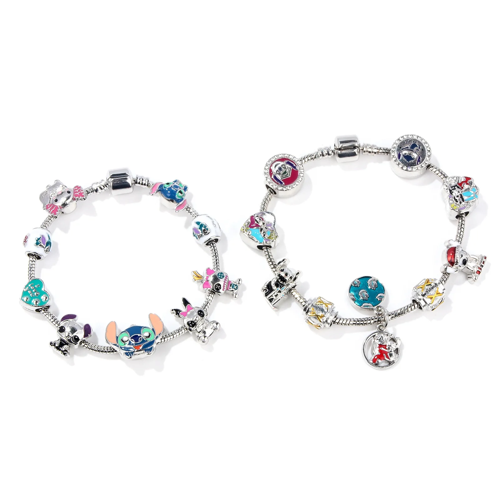 Hot Sale Alloy Stitch Bracelet Cute Styles Bracelet Women Fashion Girl Birthday Gifts