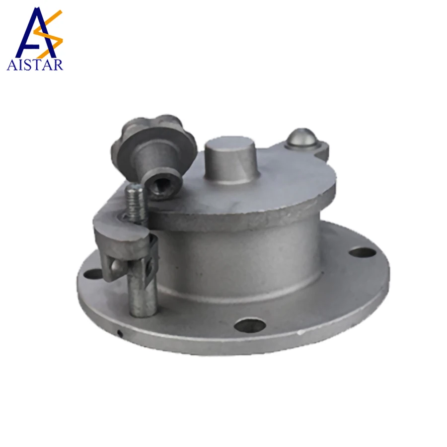 Durable Aistar 6 inch Aluminum Alloy Sanitary Tank Hatch / Foot-operated Gauge Hatches