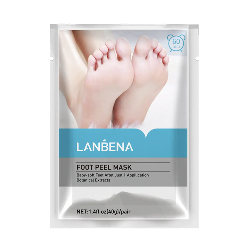 Частная марка LANBENA отшелушивающее средство для ухода за кожей ног тщательное удаление мозолей 2-7 дней маска