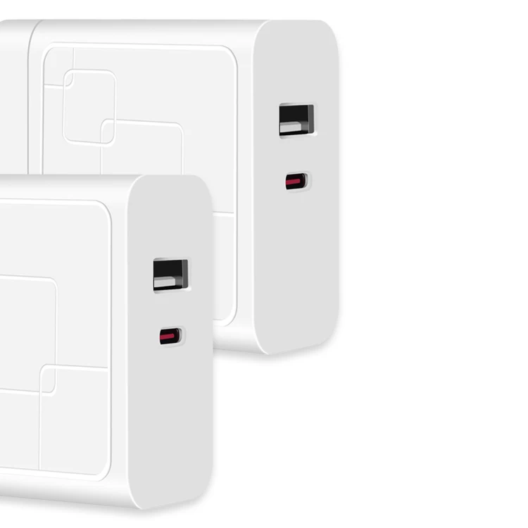 
Factory Technology 65W GaN USB-C PD Dual ports Type-c USB Wall Charger For Cellphone Laptop And Tablet 